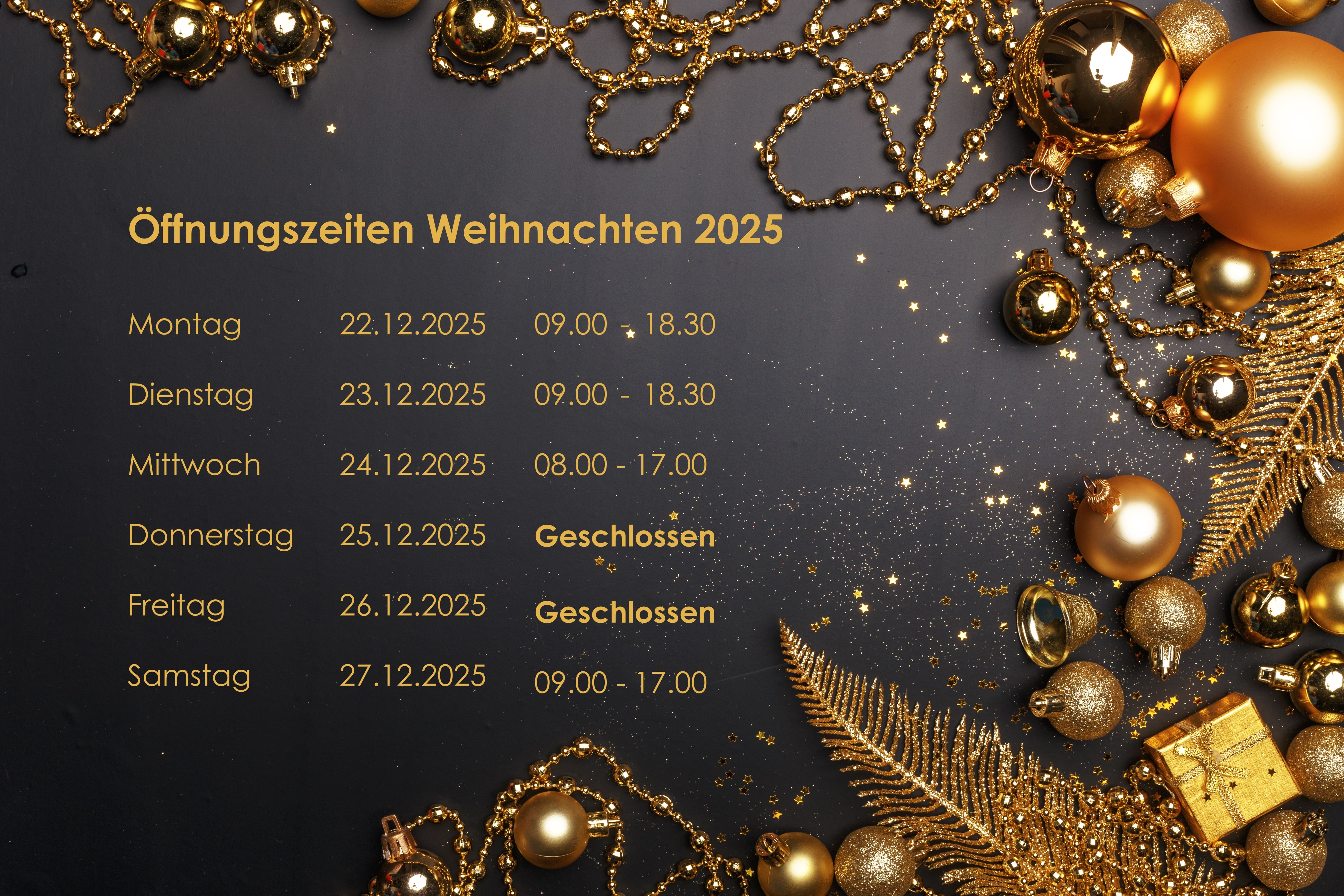 Weihnachten 2025